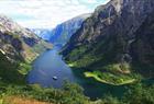 A bird's eye view of the fjord