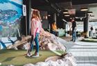 Minigolf at Vestkanten shopping mall in Bergen