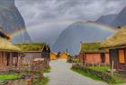 The viking village at Gudvangen