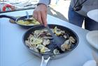 Fishing and outdoor cooking outside Bergen