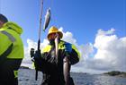 Fishing and outdoor cooking outside Bergen