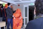 Briefing before fjord floating in the Hardangerfjord