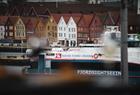 View towards Bryggen from Bjerck Restaurant & Bar