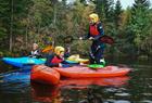 Course in river paddling