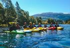 Course in river paddling