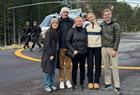 Ready for helicopter sightseeing to the Hardangerfjord