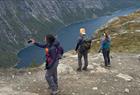 Spectacular views on the way to Trolltunga