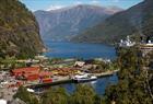 Flåm harbor