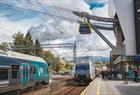 The gondola takes 9 minutes from Voss Station to Hangurstoppen Restaurant