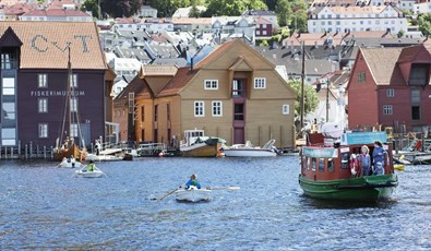 bergen market fish visitbergen fishmarket sights historical boat discover way
