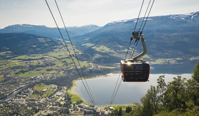 Great view of Vossevangen