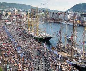 Planning major events in Bergen - The Tall Ships Race