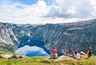 Two-day guided hike to Trolltunga (Troll's tongue)