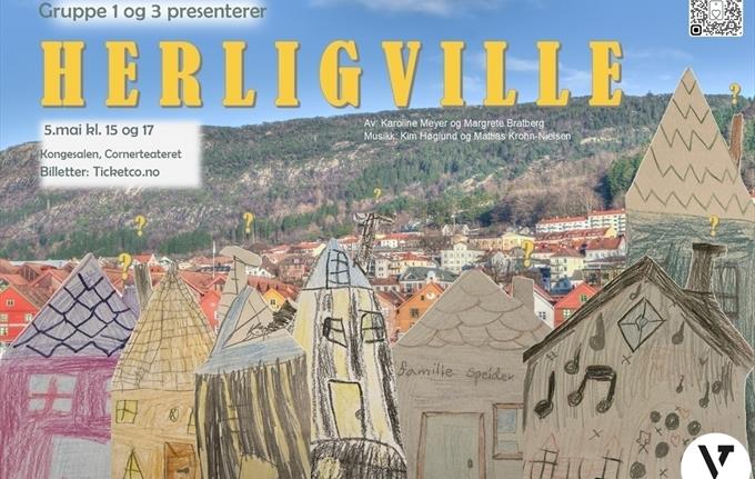 Teaterdryss 2024: HERLIGVILLE – 5. mai kl. 17.00