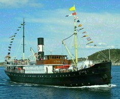 Cruise at Byfjorden with veteran boat "Stord I"