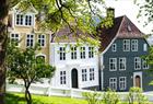 Historical houses in Old Bergen Museum