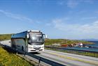 Travel with Kystbussen from Stavanger, Haugesund or Leirvik to Bergen City Centre.