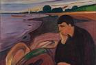 Edvard Munch: Melancholy, 1894-1896.