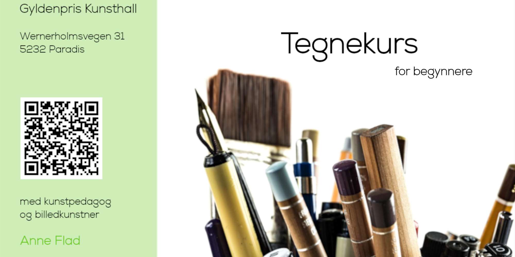 Tegnekurs for begynnere Tegnekurs for begynnere