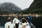 Along the way the guide will tell you about the unqiue fjord culture