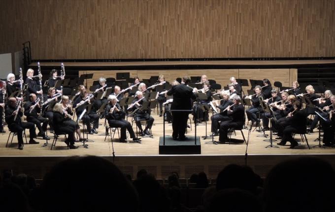 Concert with the International Flute Orchestra